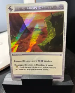 CHAOTIC RIPPLE FOIL FIRST EDITION MIPEDIAN CACTUS CARD - Image 1