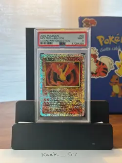 PSA 9 MOLTRES 30/110 Reverse Holo Legendary Collection 2002 Pokemon Card WOTC - Image 1