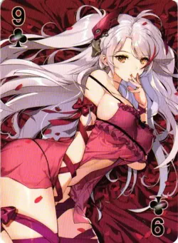 PRINZ EUGEN AZUR LANE Playing Card Goddess Story Anime Collectible Card - Image 1