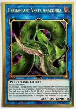 MGED-EN036 Predaplant Verte Anaconda - Premium Gold 1st Ed Near Mint YuGiOh Card - Image 1