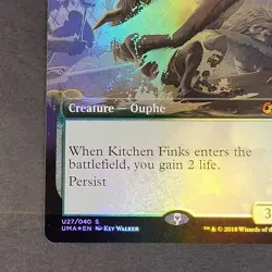 MTG - 1x Kitchen Finks - Ultimate Masters - Extended Art - NM - Foil Magic 2018 - Image 4