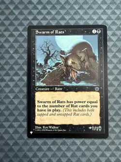 MTG Swarm of Rats Common *The List Reprints (LIST) - Image 1
