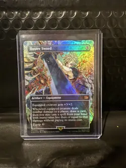MTG Final Fantasy: Buster Sword (Borderless) (Foil) #0351 - Image 1