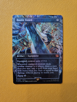 MTG Final Fantasy: Buster Sword (Borderless) - Image 1