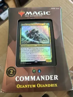 Quantum Quandrix Strixhaven MTG EDH Commander Deck Magic The Garthering NEW - Image 1