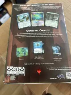 Quantum Quandrix Strixhaven MTG EDH Commander Deck Magic The Garthering NEW - Image 2