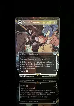 Crystal Fragments #357 FIN U (Borderless) (FOIL) MTG Final Fantasy - Image 1
