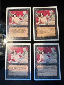 Magic the Gathering MTG Unlimited Sacrifice NM Playset (4) (Beta Bob) - Image 1