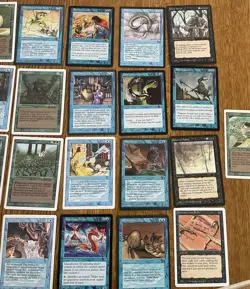 Vintage lot of 29 Magic the Gathering MTG cards from mid 1990s - Various Types - Image 4