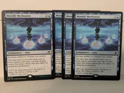 X4 Moonlite Meditation Edge Of Eternities MTG - Image 1