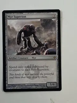 MTG - 1x Myr Superion - New Phyrexia - NM - Rare - Magic The Gathering, Myr 2011 - Image 3