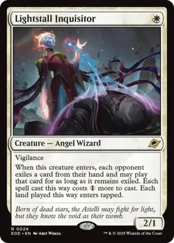 Lightstall Inquisitor NM Edge of Eternities MTG Magic the Gathering White Eng - Image 1