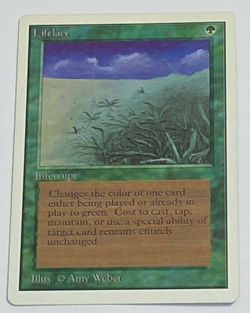 MTG - 1x Lifelace - Unlimited Edition - NM/LP - Vintage Rare Magic The Gathering - Image 1