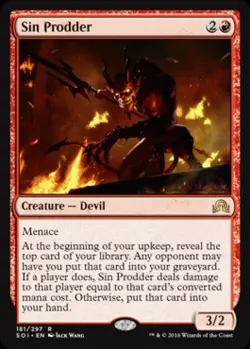 Sin Prodder - Light Play MTG Shadows Over Innistrad - Image 1