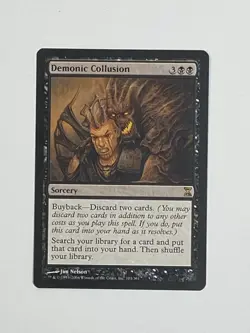MTG - 1x Demonic Collusion - Time spiral - NM - Rare - Black Magic The Gathering - Image 2