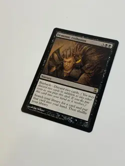 MTG - 1x Demonic Collusion - Time spiral - NM - Rare - Black Magic The Gathering - Image 4