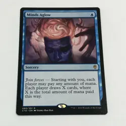 MTG - 1x Minds Aglow - Commander 2016 - NM - Rare - Blue - Magic The Gathering - Image 2