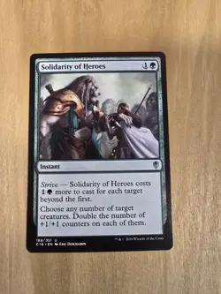 Solidarity of Heroes - #168/351 (NM) Commander 2016 Magic MTG - Regular - Image 1