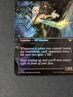 MTG - 1x Nadier's Nightblade - Commander Masters - CMM - NM Extended Art - Magic - Image 4