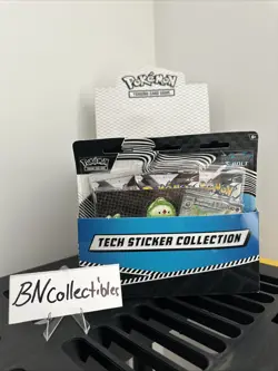 Pokemon TCG Box Of Black Bolt Tech Sticker Collection - Image 3