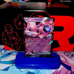Pokemon TCG: Destined Rivals - Team Rocket's Mewtwo EX 081/182 Double Rare - Image 1