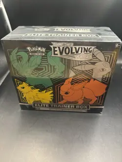 Pokemon TCG Sword and Shield Evolving Skies Elite Trainer Box ETB TEAR - Image 1