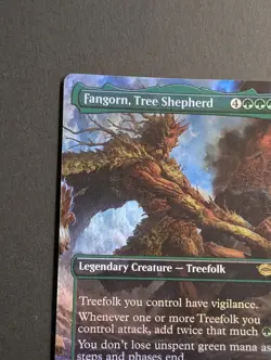 MTG - 1x Fangorn Tree Shepherd - NM Pack Fresh Borderless - LOTR - #415 - Magic - Image 3