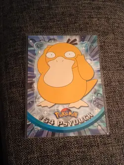 1999 Topps Pokemon TV Animation Series 1 - Psyduck #54 - Black Logo - Non-Holo - Image 1
