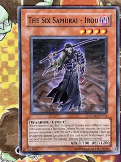 Yugioh The Six Samurai - Irou STON-EN012 Single - Image 1