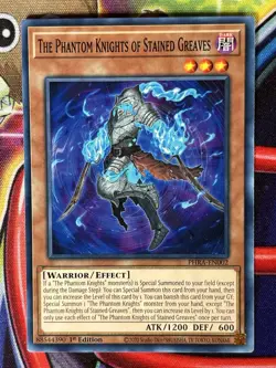 Yugioh The Phantom Knights Of Stained Greaves PHRA-EN002 Single - Image 1