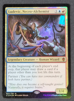 MTG - 1x Ludevic Necro-Alchemist - Commander 2016 - NM/LP - Magic The Gathering - Image 1