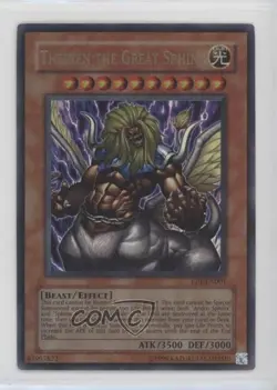 Theinen the Great Sphinx (UR) YuGiOh Exclusive Pack Pyramid of Light Movie 2004 - Image 1