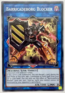 RIRA-EN081 Barricadeborg Blocker - Common 1st Edition Near Mint YuGiOh Card - Image 1