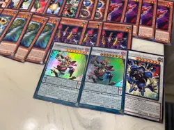 Yugioh Superheavy Samuari 49 Card Deck Wagon Fist Helper Shanawo Sarutobi - Image 5