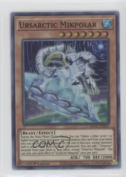 Ursarctic Mikpolar 1st Ed. YuGiOh Ancient Guardians #ANGU-EN027 - Image 1