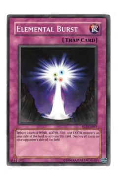 Yugioh- 1X Elemental Burst - Common - Unlimited - FET-EN059 - Light Play - Image 1