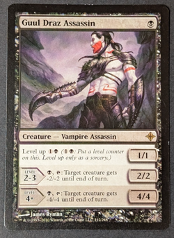 MTG - 1x Guul Draz Assassin - Rise of the Eldrazi - Played - Rare - Magic - 112 - Image 1
