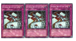 Yugioh- 3X Attack Reflector Unit - Common - Unlimited - DP04-EN027 - Near Mint - Image 1