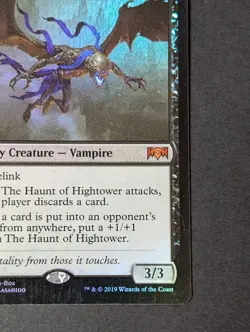 MTG - 1x The Haunt of Hightower - Ravnica Allegiance Promo Foil NM/LP - Magic - Image 4