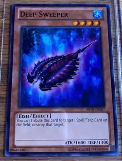 Deep Sweeper Unlimited YuGiOh Abyss Rising #ABYR-EN007 LP - Image 1