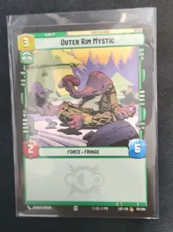 Outer Rim Mystic 112/264 Star Wars Unlimited TCG Card LOF Near Mint NM - Image 1