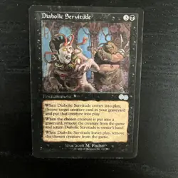Magic The Gathering Error Ink Stain Card Set of 2 Used - Image 2