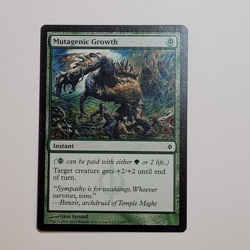 MTG - 1x Mutagenic Growth - New Phyrexia - NM - Magic the Gathering - Green 2011 - Image 2