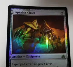 MTG Foil Error Card Captain Claw Misprint Unique Playable Rare - Image 2