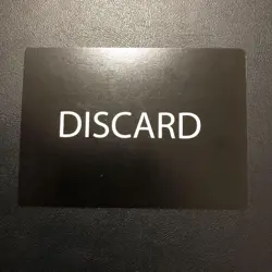 Discard Error Card Filler Leaked MTG Magic The Gathering Collector Play Used - Image 1