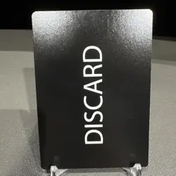 MTG Discard Filler Card Error Collectible Gaming Card Used - Image 1