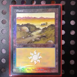 MTG Foil Flat Ground Error Card Black Frame English Version - Image 1