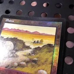 MTG Foil Flat Ground Error Card Black Frame English Version - Image 2