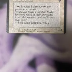 MTG Fallen Empire Card Set Fem Error Combat Medic English Used - Image 4