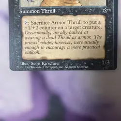 MTG Fallen Empire Card Set Fem Error Combat Medic English Used - Image 5